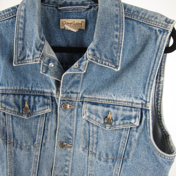 Denim vest (Greatland) - Picture 2 of 4